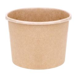 Fiesta Green Compostable Soup Containers 98mm 340ml / 12oz (Pack Of 500)