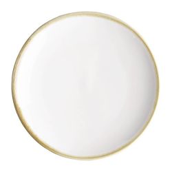 Olympia Kiln Round Coupe Plate Chalk 178mm (Pack Of 6)