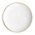Olympia Kiln Round Coupe Plate Chalk 178mm (Pack Of 6)