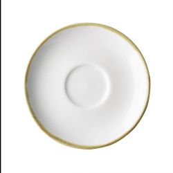 Olympia Kiln 230ml Cup Saucer Chalk 140mm (Pack Of 6)