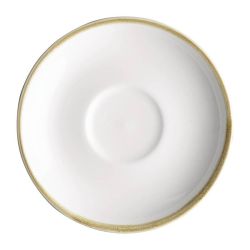 Olympia Kiln 340ml Cup Saucer Chalk 160mm (Pack Of 6)