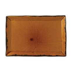 Dudson Harvest Rectangular Trays Brown 230 X 336mm (Pack Of 6)