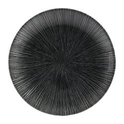 Churchill Studio Prints Agano Coupe Plates Black 165mm (Pack Of 12) Churchill Studio Prints Agano Coupe Plates Black 165mm (Pack Of 12)