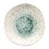 Churchill Studio Prints Mineral Green Centre Organic Round Plates 264mm (Pack Of 12)