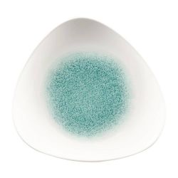Churchill Studio Prints Raku Triangle Plates Jade Green 229mm (Pack Of 12) Churchill Studio Prints Raku Triangle Plates Jade Green 229mm (Pack Of 12)