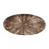 Churchill Studio Prints Stone Chefs Plates Zircon Brown 347 X 173mm (Pack Of 6)