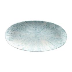 Churchill Studio Prints Stone Chefs Plates Aquamarine 299 X 150mm (Pack Of 12)