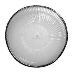 Churchill Bamboo Organic Glass Bowls Dusk 170mm (Pack Of 6)