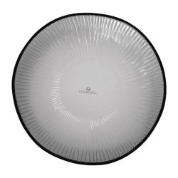 Churchill Bamboo Organic Glass Bowls Dusk 215mm (Pack Of 6)