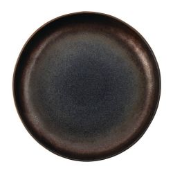 Olympia Ochre Flat Bowls 210mm 700ml (Pack Of 6)