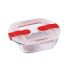 Pyrex Cook And Heat Square Dish With Lid 350ml