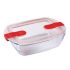 Pyrex Cook And Heat Rectangular Dish With Lid 1Ltr