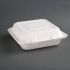 Fiesta Green Compostable Bagasse Hinged Food Containers 237mm (Pack Of 200)