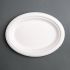 Fiesta Green Compostable Bagasse Oval Plates 316mm (Pack Of 50)