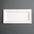 Fiesta Green Compostable Bagasse Rectangular Plates 258mm (Pack Of 50)