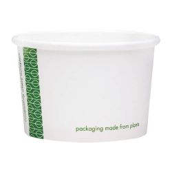 Vegware Compostable Hot Food Pots 110ml / 4oz (Pack Of 1000) Vegware Compostable Hot Food Pots 110ml / 4oz (Pack Of 1000)