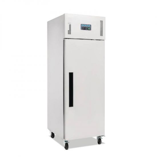 Polar Single Door Freezer Stainless Steel 600Ltr URO G593