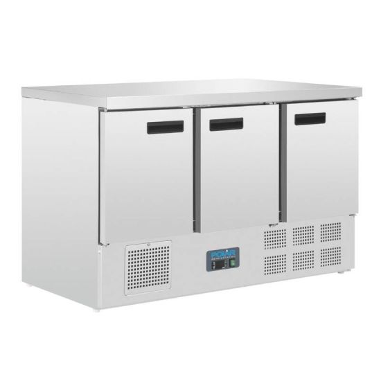 Polar 3 Door Counter Fridge 368Ltr URO G622 Polar 3 Door Counter Fridge 368Ltr URO G622