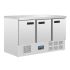 Polar G-Series Triple Door Counter Fridge 368Ltr