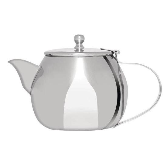 Olympia Non-Drip Teapot Stainless Steel 15oz URO GC949