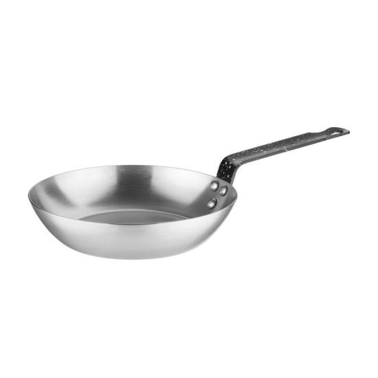 Vogue Black Iron Induction Frying Pan 200mm URO GD063