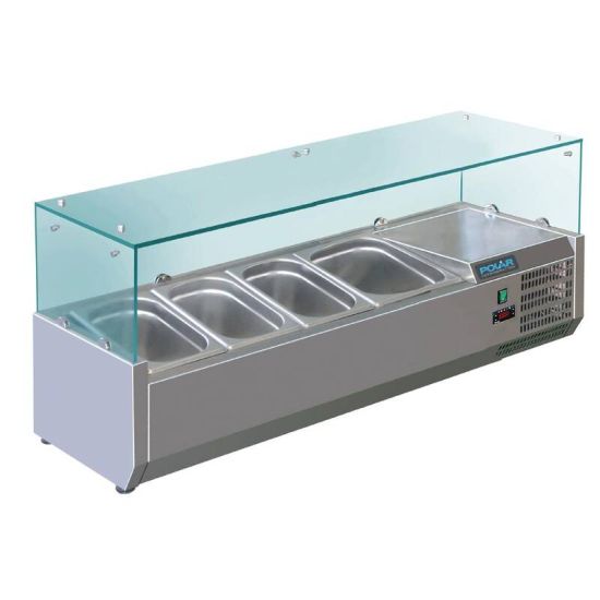 Polar Refrigerated Servery Topper 4 GN URO GD875 Polar Refrigerated Servery Topper 4 GN URO GD875