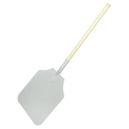 Vogue Wood Handle Aluminium Pizza Peel 31x36cm URO GE208