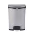 Rubbermaid Slim Jim Front Step On Pedal Bin Stainless Steel 90Ltr