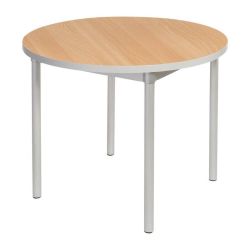 Gopak Enviro Indoor Beech Effect Round Dining Table 900mm Gopak Enviro Indoor Beech Effect Round Dining Table 900mm
