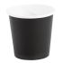 Fiesta Disposable Espresso Cups Single Wall Black 112ml / 4oz (Pack Of 1000)