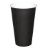 Fiesta Single Wall Takeaway Coffee Cups Black 455ml / 16oz (Pack Of 1000)