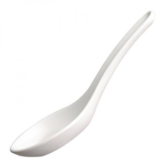 APS Hong Kong Oriental Melamine Spoon White URO GF067