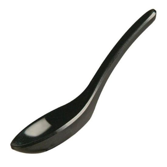 APS Hong Kong Oriental Melamine Spoon Black URO GF068 APS Hong Kong Oriental Melamine Spoon Black URO GF068