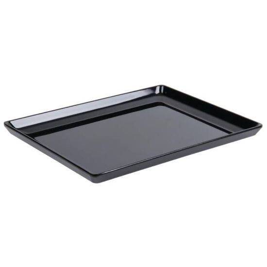 APS Float Black Melamine Tray GN 1/1 URO GF075