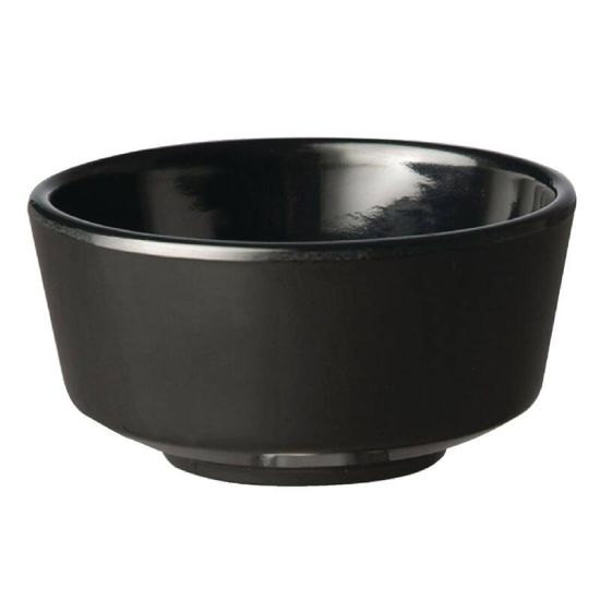 APS Float Black Round Bowl 5in URO GF085