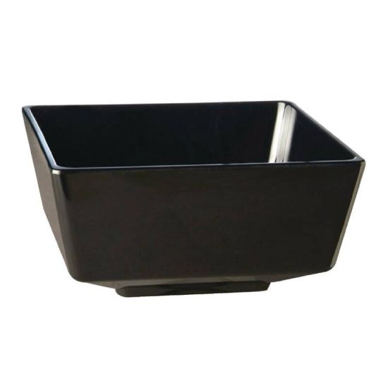 APS Float Black Square Bowl 5in URO GF095 APS Float Black Square Bowl 5in URO GF095
