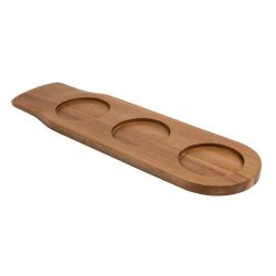 Olympia Acacia Wood Ramekin Board 480mm Olympia Acacia Wood Ramekin Board 480mm