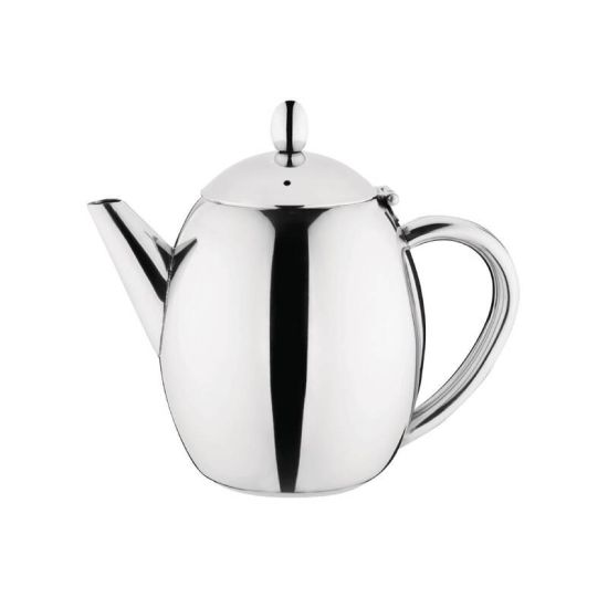 Olympia Richmond Teapot Stainless Steel 35oz URO GF235