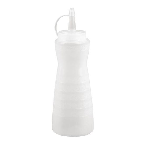 Vogue Clear Lidded Sauce Bottle URO GF250 Vogue Clear Lidded Sauce Bottle URO GF250