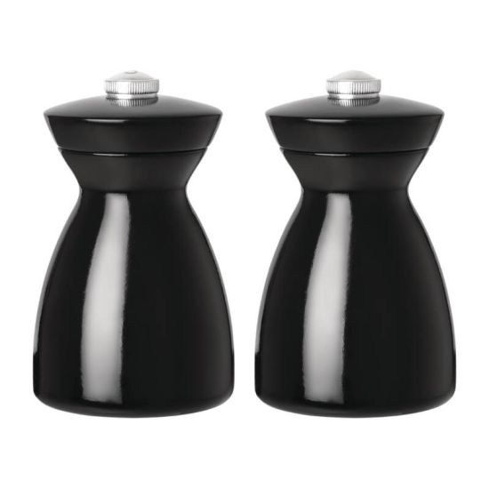 Olympia Dark Wood Salt And Pepper Mill Set URO GF258