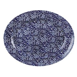 Churchill Vintage Prints Oval Dishes Willow Print 365mm (Pack Of 6)