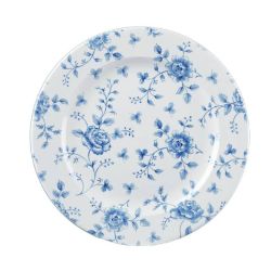 Churchill Vintage Prints Plates Prague Rose Print 276mm (Pack Of 6)