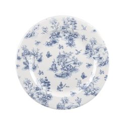 Churchill Vintage Prints Plates Prague Toile Print 305mm (Pack Of 6)