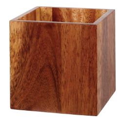 Churchill Buffet Medium Wooden Cubes (Pack Of 4) Churchill Buffet Medium Wooden Cubes (Pack Of 4)