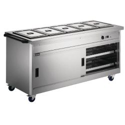 Lincat Panther Hot Cupboard And Bain Marie Top P8B5