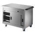 Lincat Panther Hot Cupboard And Plain Top P8P3