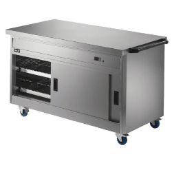 Lincat Panther Hot Cupboard And Plain Top P8P4