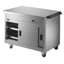 Lincat Panther Hot Cupboard And Plain Top P8P3PT