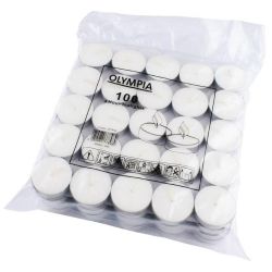 Olympia 4 Hour Tealights (Pack of 100) Olympia 4 Hour Tealights (Pack of 100)