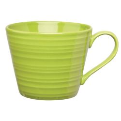 Art De Cuisine Rustics Green Snug Mugs 341ml (Pack Of 6)